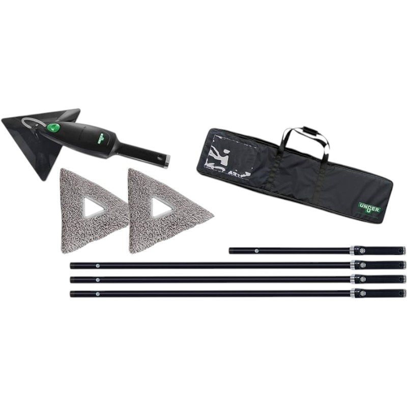 Unger® Stingray Kit 450 OS - Système de nettoyage de vitres intérieur - 4,37m